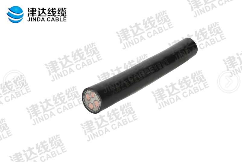 YJV22 鋼帶鎧裝交聯聚乙烯絕緣聚氯乙烯護套電力電纜 3*25+1*16㎡